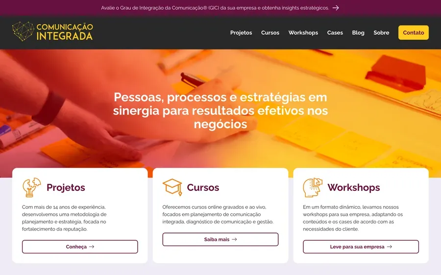 Site Comunicação Integrada
